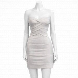 Wow Couture Strapless Sculpted Dress (L)
